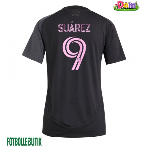 Inter Miami Luis Suarez #9 Bortatröja Kvinnor 2025-26 Kortärmad